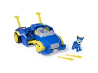 Paw Patrol Mighty Pups Power Changing Vehicle - Chase, Lastbil, Mighty Pups, 3 År, Plast, Blå, Gul