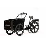 Cargobike FLEX  Svart Recycle - Elcykel-Recycle - Lådcykel Elcykel-Recycle