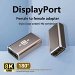 NÖRDIC Displayport-adapter hona till hona 8K60Hz 4K144/120/60Hz