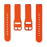 Bracelet De Montre En Silicone Pour Nokia Withing Steel Hr,Bracelet De Rechange Sport,Accessoires,18mm,36mm - Type Orange-18mm