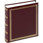 walther Design Photo Album Red 29 x 32 cm Imitation Leather with Embossing, The Chic thick MX-101-R