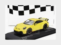 1:43 MINICHAMPS Porsche 911 992 Gt3 Coupe 2020 Black Rims Yellow 413069207