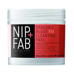 NIP + FAB Hydrate Dragon's Blood Fix Cleansing Pads - 60 Pads 80ml