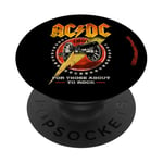 AC/DC pour ceux qui sont sur le point de rocher des canons et des étoiles en détresse PopSockets PopGrip Adhésif