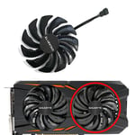 PLD09210S12HH T129215SU 88mm 4pin 0.5A jas570 580 GPU Ventilateur Pour Radeon Aorus jas580/570 Gigabyte GV-RX570AORUS Carte GV-RX580AORUS - Type 1PCS #B