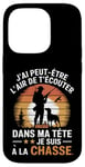 Coque pour iPhone 14 Pro Cadeau idée Drôle Chasseur Homme Chasseur Humour Chasse