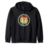 17 Year Work Anniversary Jubilee Just Hired 17 Years Ago Zip Hoodie