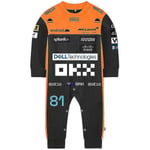 Tib 2023 Ny säsong F1 Mclaren Baby Jumpsuit Formula One Team Racing Car Gulf Pojke Flicka Barn Romper Vår Coola bebiskläder WCLTY-202 3M