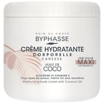 Byphasse - Crème hydratante corps à l'huile de coco - 500ml