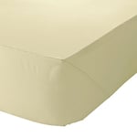 Catherine Lansfield Drap Housse Percale 180 x 200 cm Beige