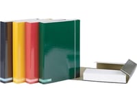 Box A4 Folder With A Rubber Band Classic Colors