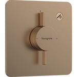 Hansgrohe DuoTurn Q brusearmatur, bronze