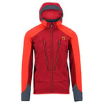 KARPOS 2511013-069 PIZ PALU' EVO JKT Jacket Homme BIKING RED/GRENADINE Taille XXS