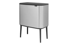 Brabantia Bo Touch Bin - skraldespand - 33 L - matt stål