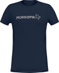 Norrøna Falketind Merino T-Shirt W'sindigo night blue M