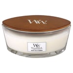 WoodWick Doftljus White Tea & Jasmine Oval