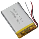 3.7V 900mAh 3.33Wh Li Battery Li-ion 603048 Thermistor 3-Wires For DashCam GPS