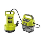 Batterie de pompe de plongée Ryobi RY18SPA-0 18V  4200Lt/h (corps uniquement)