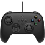 Manette 8bitdo Ultimate filaire pour Switch, PC et Android - Noir