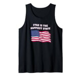 Utah Is the Happiest State Trivia Positive Quotes Tank Top