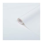 d-c-fix papier adhésif pour meuble uni-colore laque Blanc - film autocollant décoratif rouleau vinyle - pour cuisine, porte - décoration revêtement peint stickers collant - 90 cm x 2,1 m