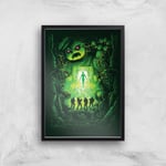 Ghostbusters Dan Mumford Giclee Art Print - A3 - Black Frame