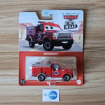 Adam Roadriguez Fire Truck Disney Pixar Cars On The Road 1:55 Scale Mattel New