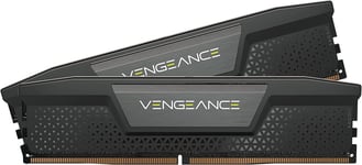 VENGEANCE DDR5 RAM 32Go (2x16Go) 6000MHz CL30 Intel XMP Compatible iCUE Mémoire d'Ordinateur - Noir (CMK32GX5M2B6000C30)