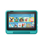 Kid-Friendly Case for Fire 7 tablet | Only compatible with 12th generation tablet (2022 release), for ages 6+, Hello Teal