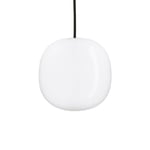 Piet Hein Superkube 150P Taklampe Opal med Svart Ledning