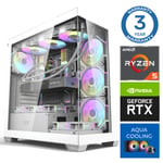 INTOP AQUA Ryzen 5 7600X 16GB DDR5 1TB SSD M.2 NVME RTX4070 12GB no-OS