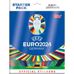 UEFA Euro 2024 STICKERS Starter Pack Topps Klistremerker