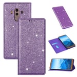 Purppura Yhteensopiva Huawei Mate 10 Pro -Nahkakotelon Kanssa