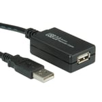 VALUE USB 2.0 Extension Cable, active with Repeater 12 m