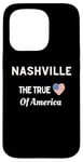 iPhone 15 Pro Patriotic Love Nashville USA The True Heart Of America Case