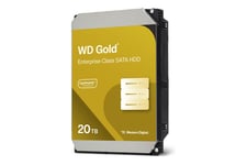 WD Gold WD202KRYZ - 20 TB - HDD - 7200 rpm - SATA 6Gb/s