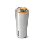 Black+Blum - Insulated Tumbler - 18/8 Stainless Steel Vacuum Insulated Travel Tumbler with Leak Proof, Lockable Lid - Keeps Hot for 6hrs, Cold for 8hrs, Orange - 600ml