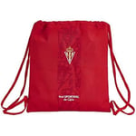 Platt väska - SAFTA - Real Sporting de Gijón - 350 x 400 mm - Slitstark polyester - 5L Kapacitet