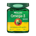 Möller's Pharma Omega-3 Høykonsentrert kapsler, 80 stk.