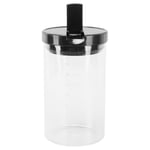 (800ml)Glass Jar With Lids Scale Line Food Storage Containers For Kitchen Hou