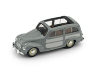 1:43 Brumm Fiat 500C Belvedere Aperta 1951 2 Tone Grey R028-03 Modellino