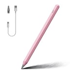 Stylus Pen for Apple iPad(2018-2023),With Tilt Sensitivity & Palm Rejection & Magnetic,Compatible iPad Pro 11/12.9(3/4/5th)/Air 3-4-5/Mini 5-6/iPad 6/7/8/9/10th Generation,Writing/Drawing ipad Pencil