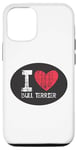 Coque pour iPhone 12/12 Pro I Love Bull Terrier - Dog Is My Life - I Love Pets