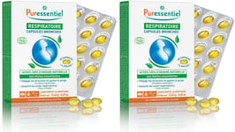 PURESSENTIEL RESPIRATOIRE Capsules Bronches aux HE BIO - 30 capsules Capsule(S) 2x30 pc(s)