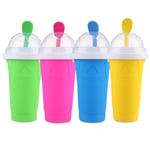 1 st Frozen Magic Squeeze Cup Slushie Maker Cup blå