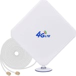 Antenne SMA 4G LTE haute performance 35 dBi réseau Ethernet Amplificateur omnidirectionnel Amplificateur de signal pour Huawei B593/B880/E5172/B890 et