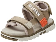 Palladium, Sandales, Pallanikoo Monochrome Mixtes, 26 EU, Vert