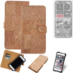 FOR Nothing 2 SMARTPHONE CASE COVER WALLETCASE CORK