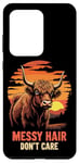 Coque pour Galaxy S20 Ultra Les cheveux désordonnés ne se soucient pas de la vache des Highlands