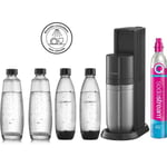 SODASTREAM Sodastream Duoncb - Svart Duo Maskinpack 4 Flaskor (2 Dekantrar + 2 Säkring Lv) 1 Cqc Utbytescylinder